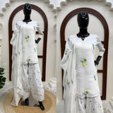 Grace in Every Thread – Premium Mull Chanderi Kurta Farshi Set