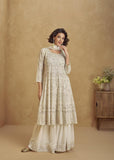 Jhansi Vogue – Georgette Fusion Style