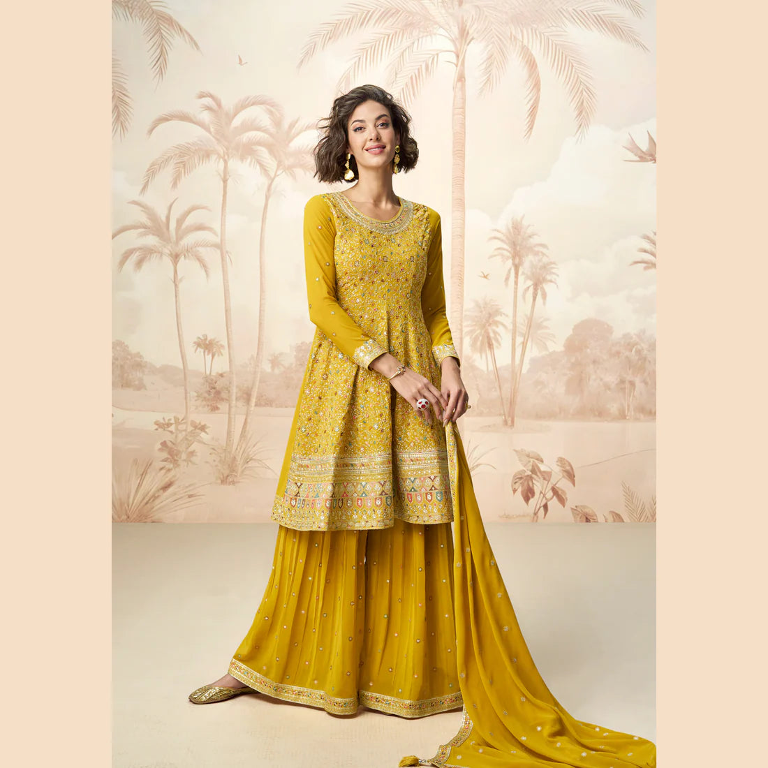 Apurva Luxe Georgette Ensemble