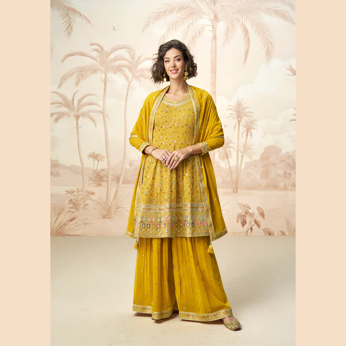 Apurva Luxe Georgette Ensemble