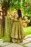 Trending Crunchy Silk Suit Set