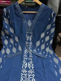 Trendy Cotton Blend Kurta Pant Dupatta Set