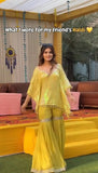 Designer Heavy Embroidery Sequence Work Kaftan