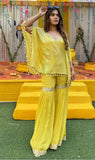 Designer Heavy Embroidery Sequence Work Kaftan