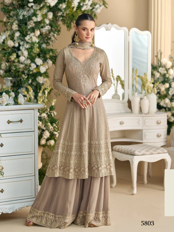Virasat Sayuri Bliss - Luxe Georgette Sharara