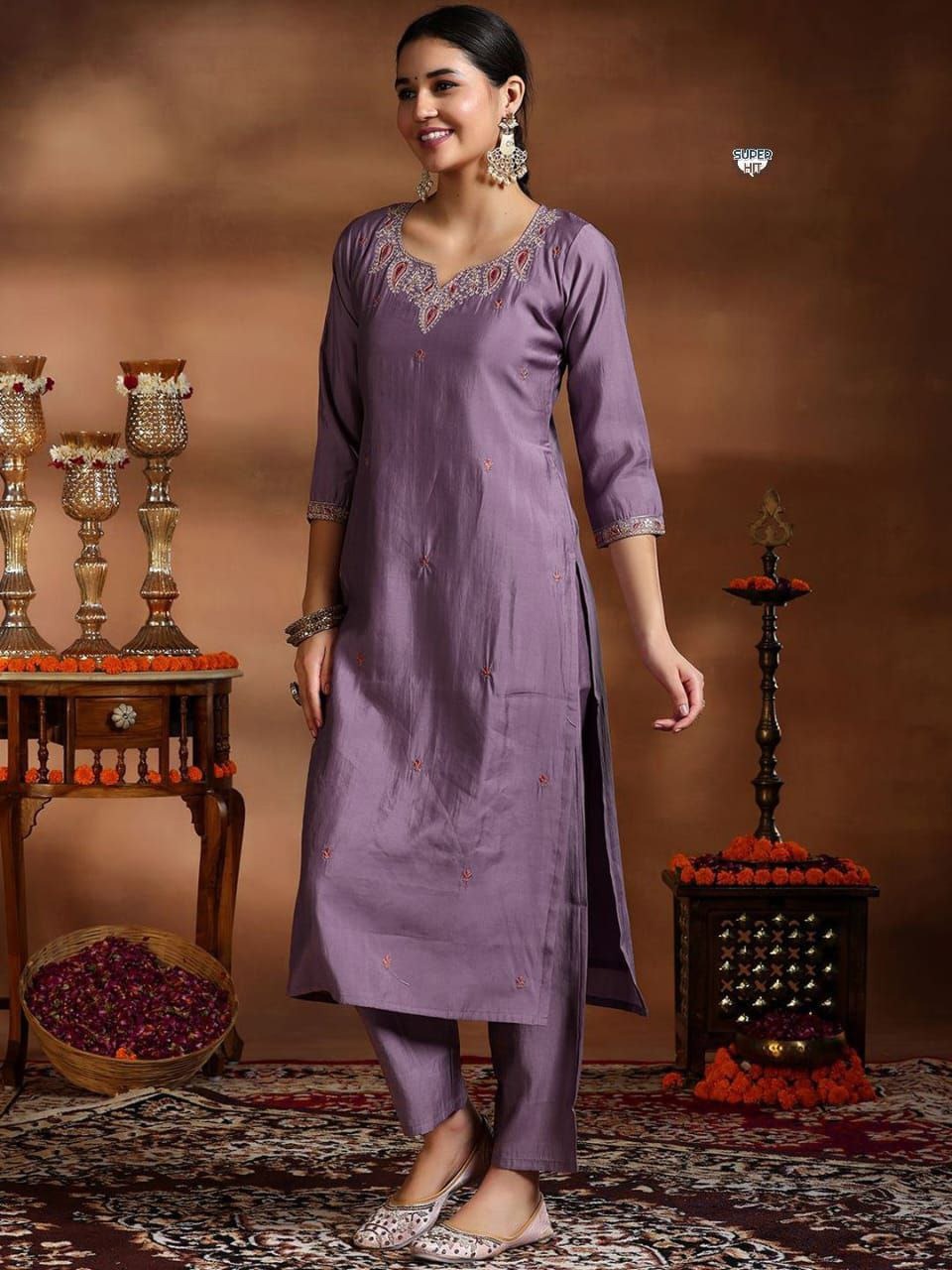 Royal Viscose Suit Set