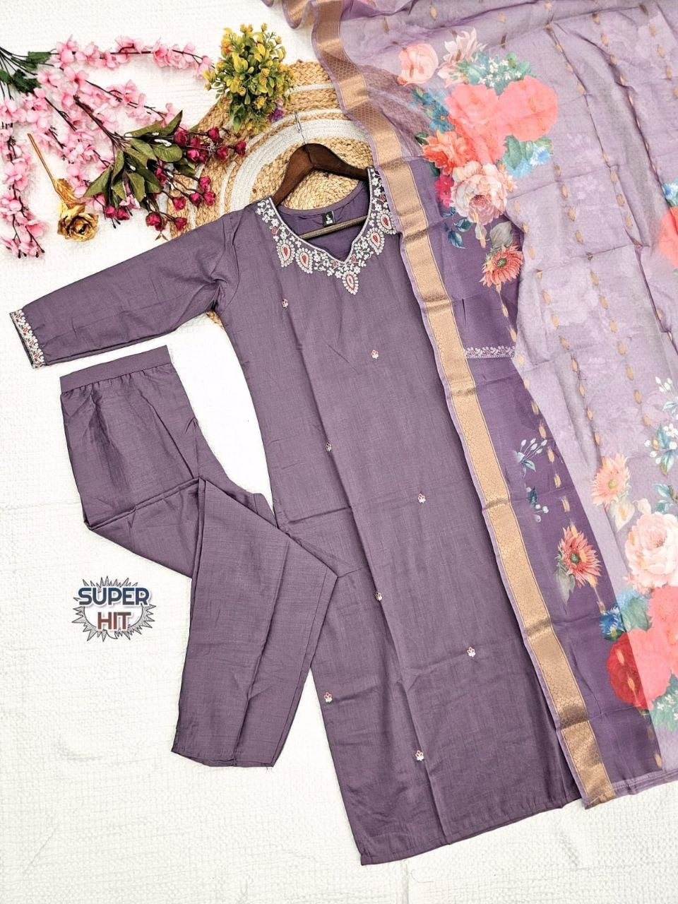 Royal Viscose Suit Set