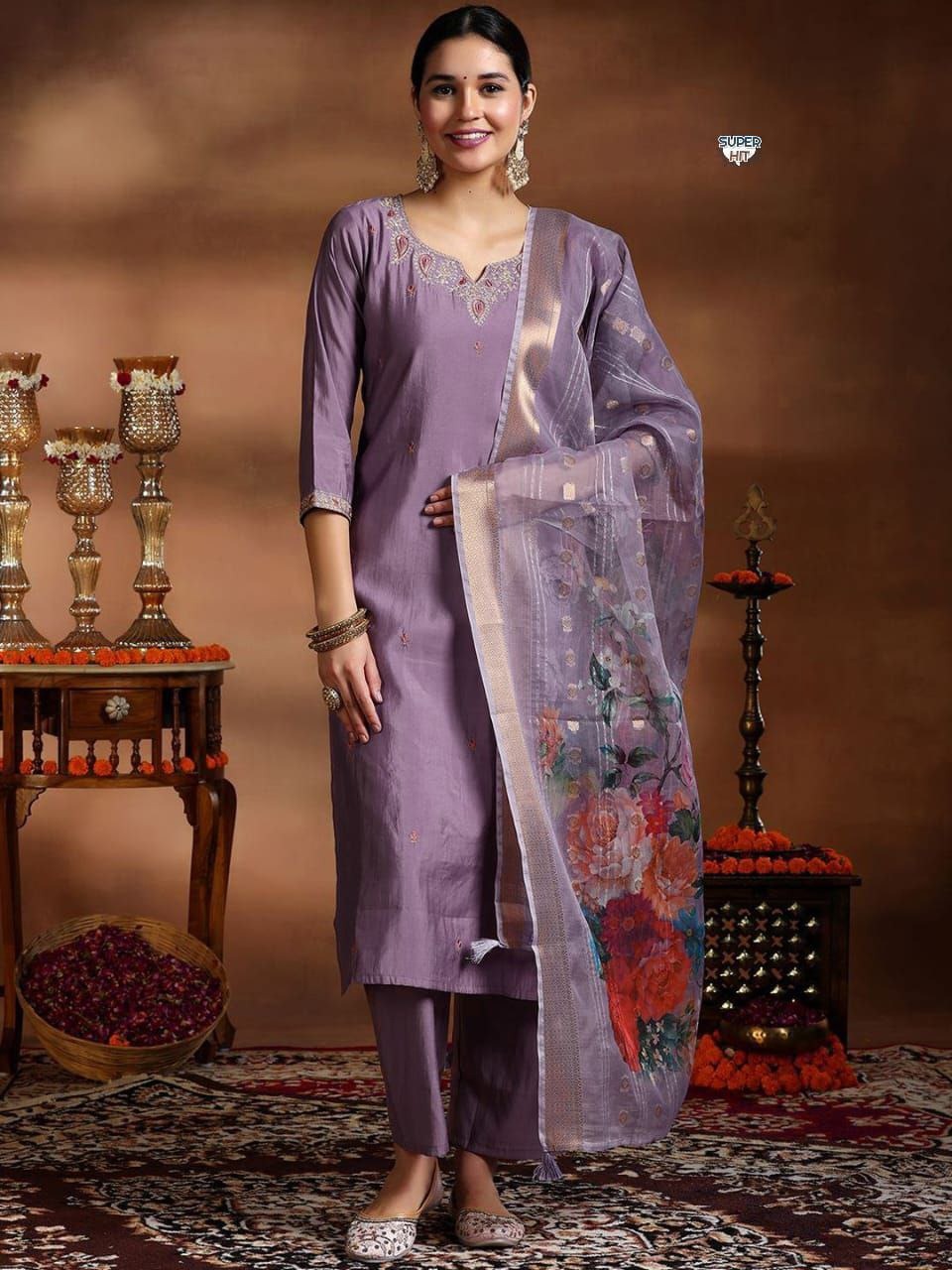 Royal Viscose Suit Set