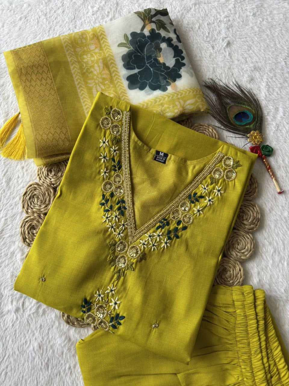Premium Roman Silk Suit