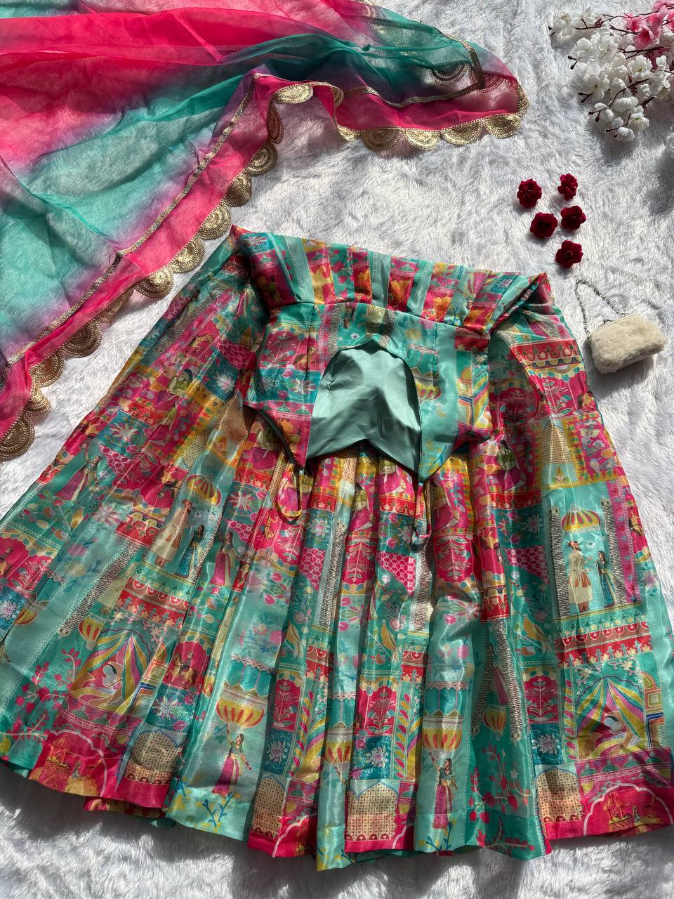 Anarkali Organza Gown Set