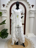 Grace in Every Thread – Premium Mull Chanderi Kurta Farshi Set