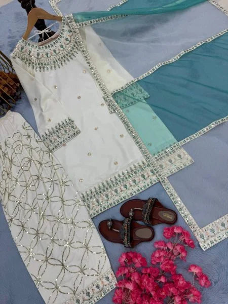 Pakistani Premium Farshi Palazzo Set