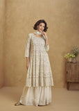 Jhansi Vogue – Georgette Fusion Style